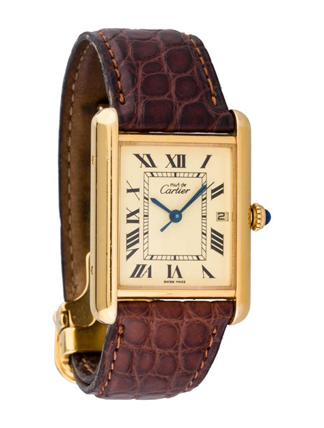 cartuer watch|cartier tank watch.